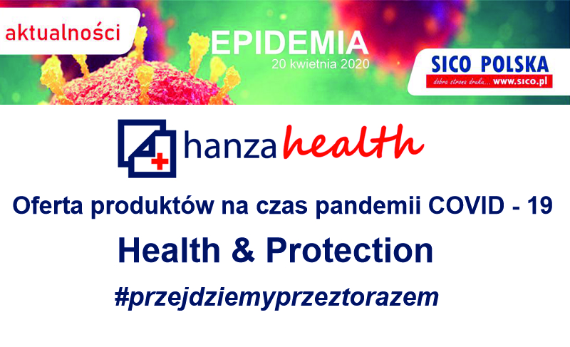 Nowa linia produktów HanzaHealth dla zdrowia i bezpieczeństwa