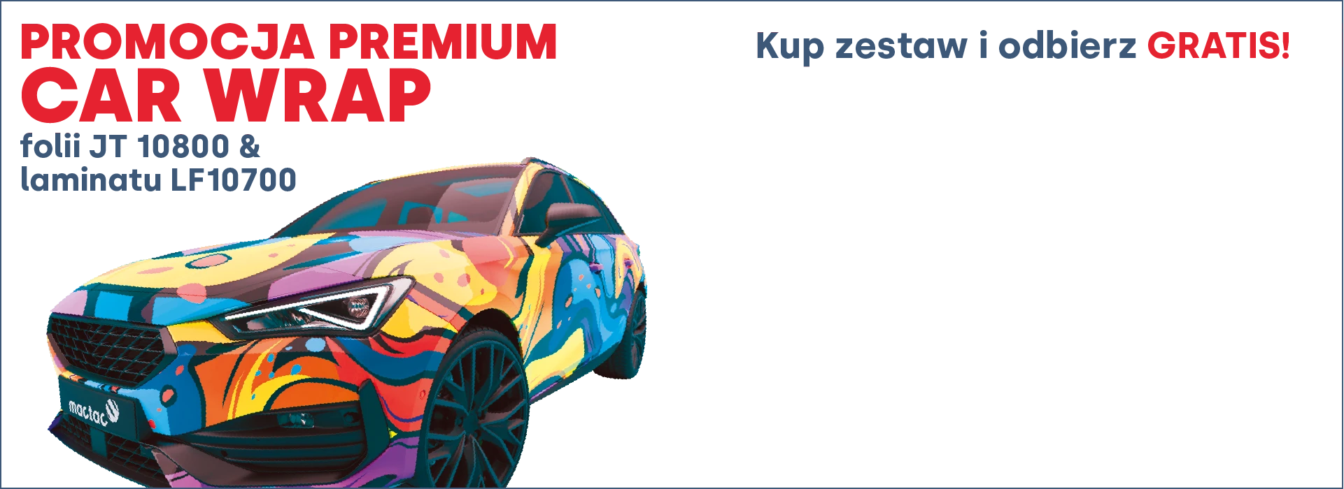 PROMOCJA PREMIUM CAR WRAP